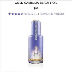 Tatcha Gold cameilla beauty oil